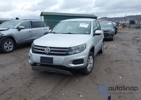 2014 Volkswagen Tiguan S from USA, damaged, VIN WVGBV3AX5EW572186